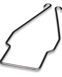 Hanger f/anti-roost roller on med. trough 3000 1.2mm (wire)